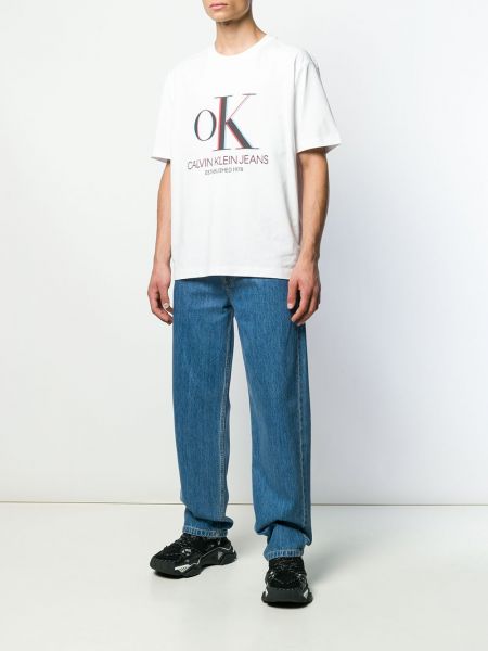 Camiseta Calvin Klein Jeans Est. 1978 blanco