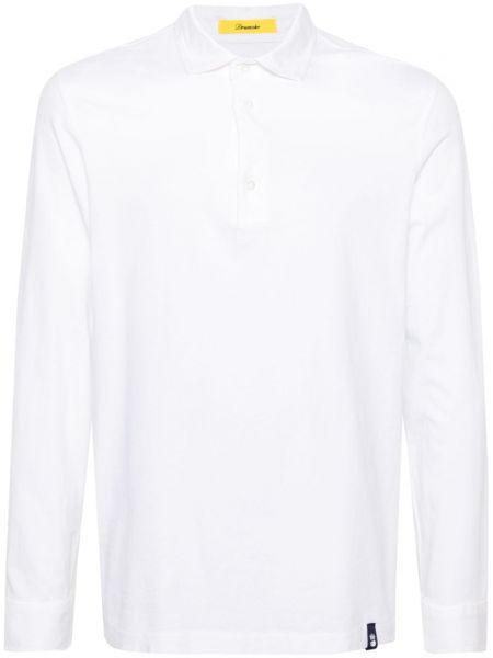 Polo majica od jersey Drumohr bijela