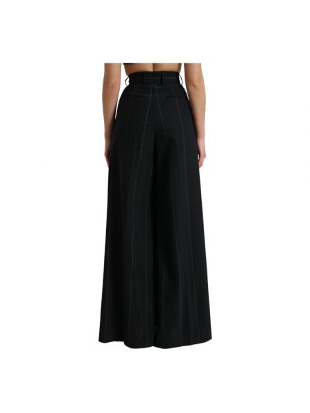Falda larga Dolce & Gabbana negro