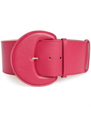 Kožený pásek Carolina Herrera růžový