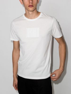 Camiseta de cuello redondo C.p. Company blanco