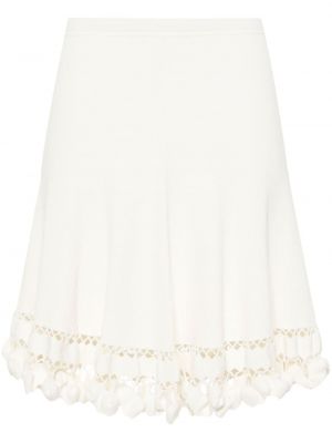 Mini sukně Ulla Johnson bílé