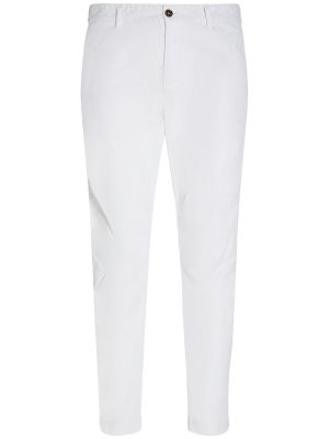 Pantalones de algodón Dsquared2 blanco