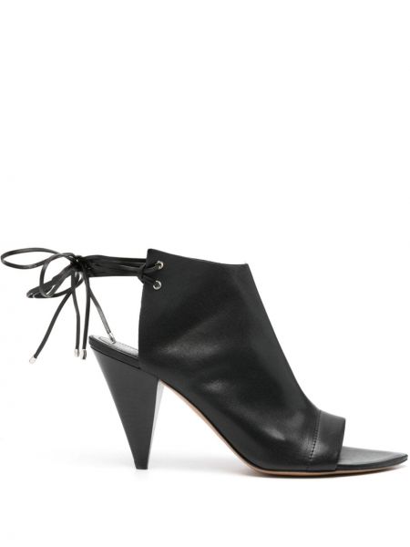Kožené sandály Isabel Marant černé