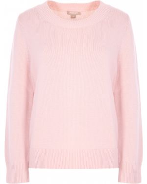 Кашемировый пуловер Michael Kors, розовый