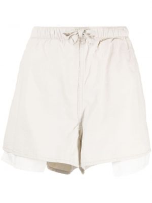 Oversize shorts mit taschen Izzue beige