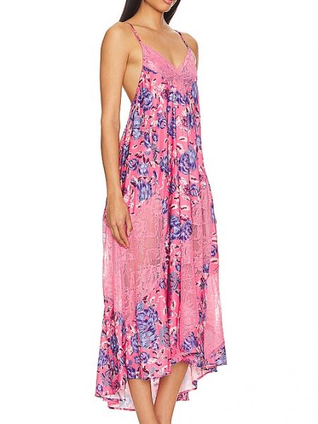 Slip con stampa Free People rosa