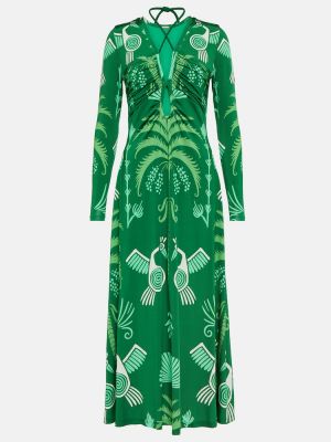 Dlouhé šaty Johanna Ortiz zelené