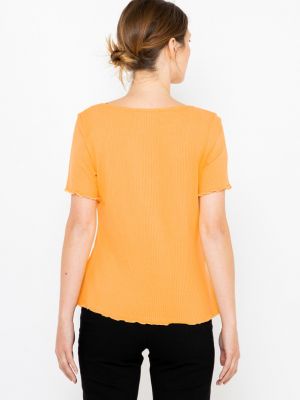 Póló Camaieu narancsszínű