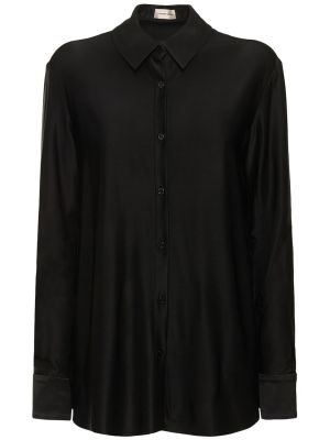 Jersey srajca Alexandre Vauthier črna