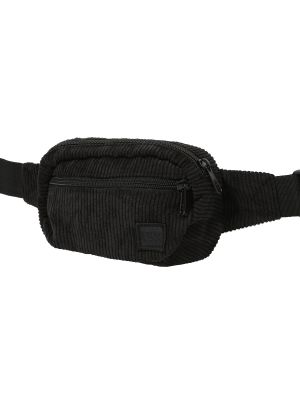 Чанта за носене на кръста от рипсено кадифе Urban Classics черно