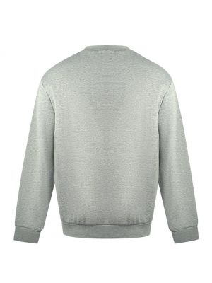 Леопардовый свитер с принтом Roberto Cavalli серый