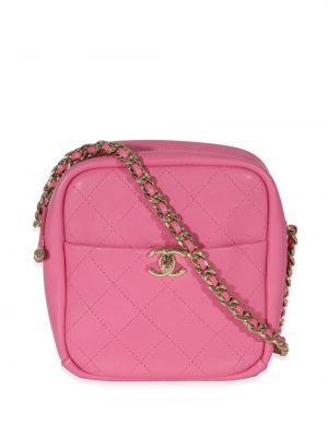 Casual cestovní taška Chanel Pre-owned růžová