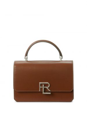 Kožená crossbody kabelka Ralph Lauren Collection