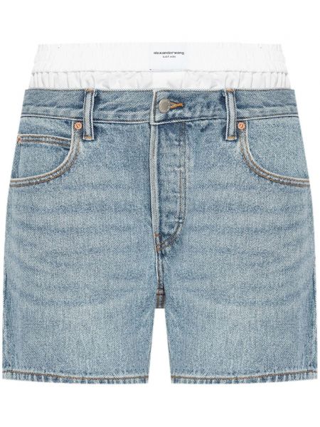 Denimshorts Alexander Wang blå