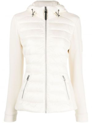 Prošivena pernata jakna Mackage bijela