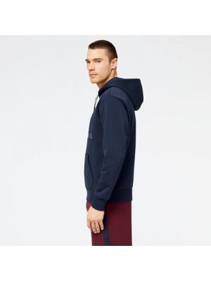 Abstrakter fleece hoodie New Balance schwarz