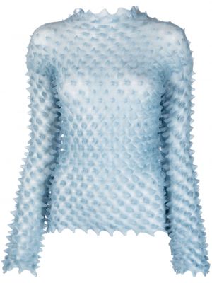 Пуловер Chet Lo синьо