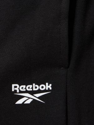 Bavlnené fleecové jogger nohavice Reebok Classics čierna
