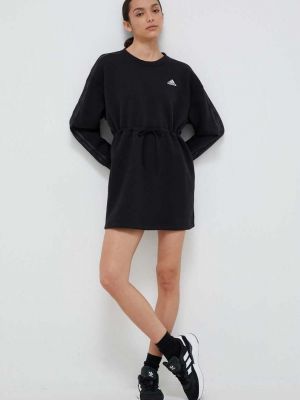Mini haljina Adidas crna