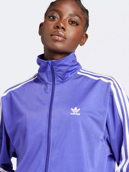 Топ свободного кроя Adidas Originals фиолетовый