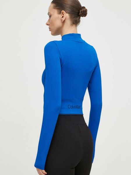 Pulóver Calvin Klein Performance kék