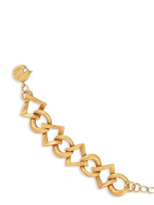 Bransoletka Yves Saint Laurent Pre-owned złota