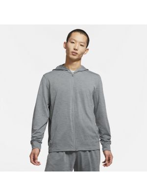 Kapučdžemperis Nike pelēks
