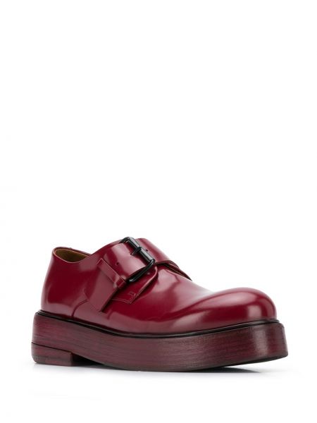 Zapatos oxford con hebilla Marsèll rojo