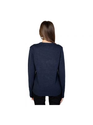 Pullover mit print Only blau