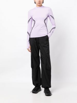 Haut avec manches longues Adidas By Stella Mccartney violet
