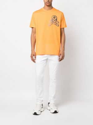 T-shirt en coton Philipp Plein orange