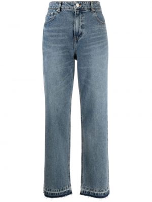 High waist straight jeans System