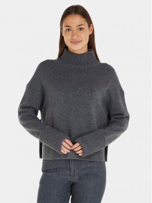 Bluză cu croială lejeră Calvin Klein gri