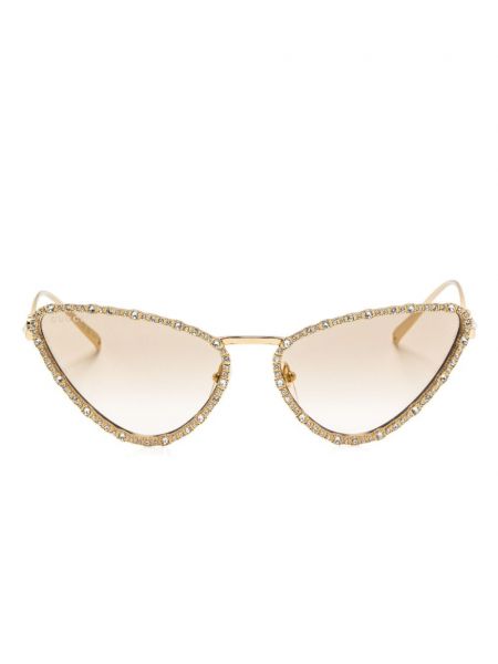 Sluneční brýle Gucci Eyewear zlaté