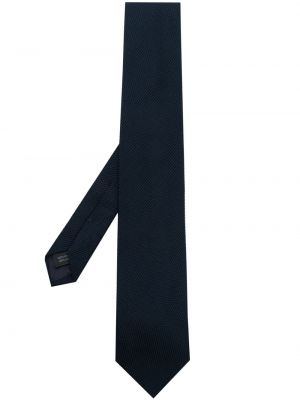 Копринена вратовръзка Fursac синьо
