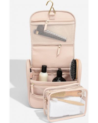 Kozmetikai táska Stackers rózsaszín