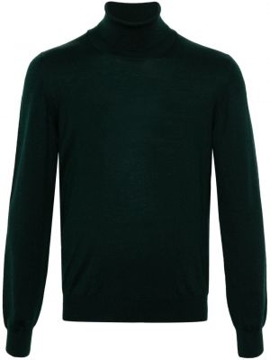 Вълнен пуловер Fileria зелено
