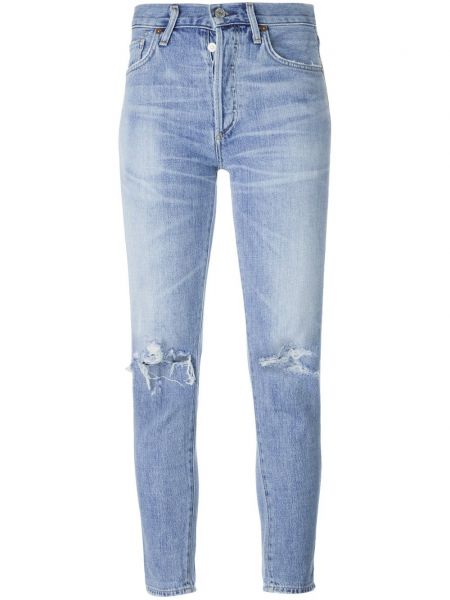 Distressed skinny jeans Citizens Of Humanity blau