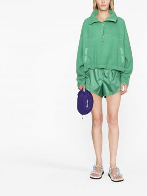 Džemperis ar rāvējslēdzēju Rlx Ralph Lauren zaļš