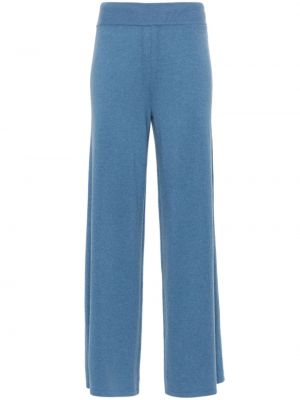 Кашмирени прав панталон Lisa Yang синьо