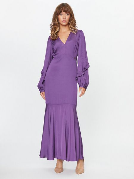 Вечернее платье Twinset фиолетовое
