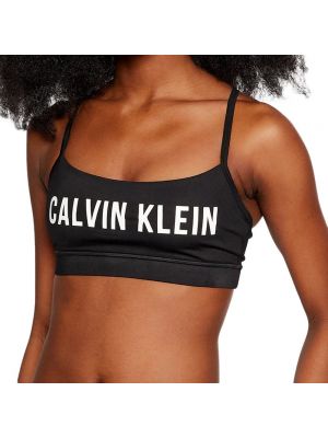 Спортивный бюстгальтер Calvin Klein Jeans Performance черный