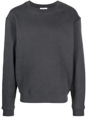 Bavlněný svetr Lemaire šedý