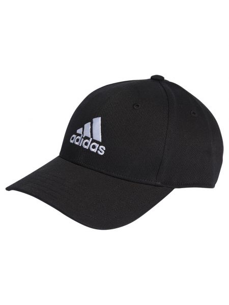 Хлопковая кепка Adidas черная