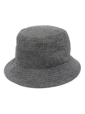 Relaxed карирана шапка Lardini