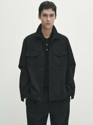 Куртка Massimo Dutti черная