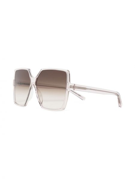 Spalvų gradiento rašto akiniai nuo saulės oversize Saint Laurent Eyewear
