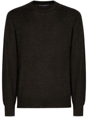Kašmyro megztinis Dolce & Gabbana juoda