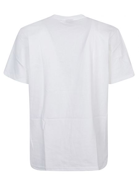 T-shirt di cotone Stüssy bianco